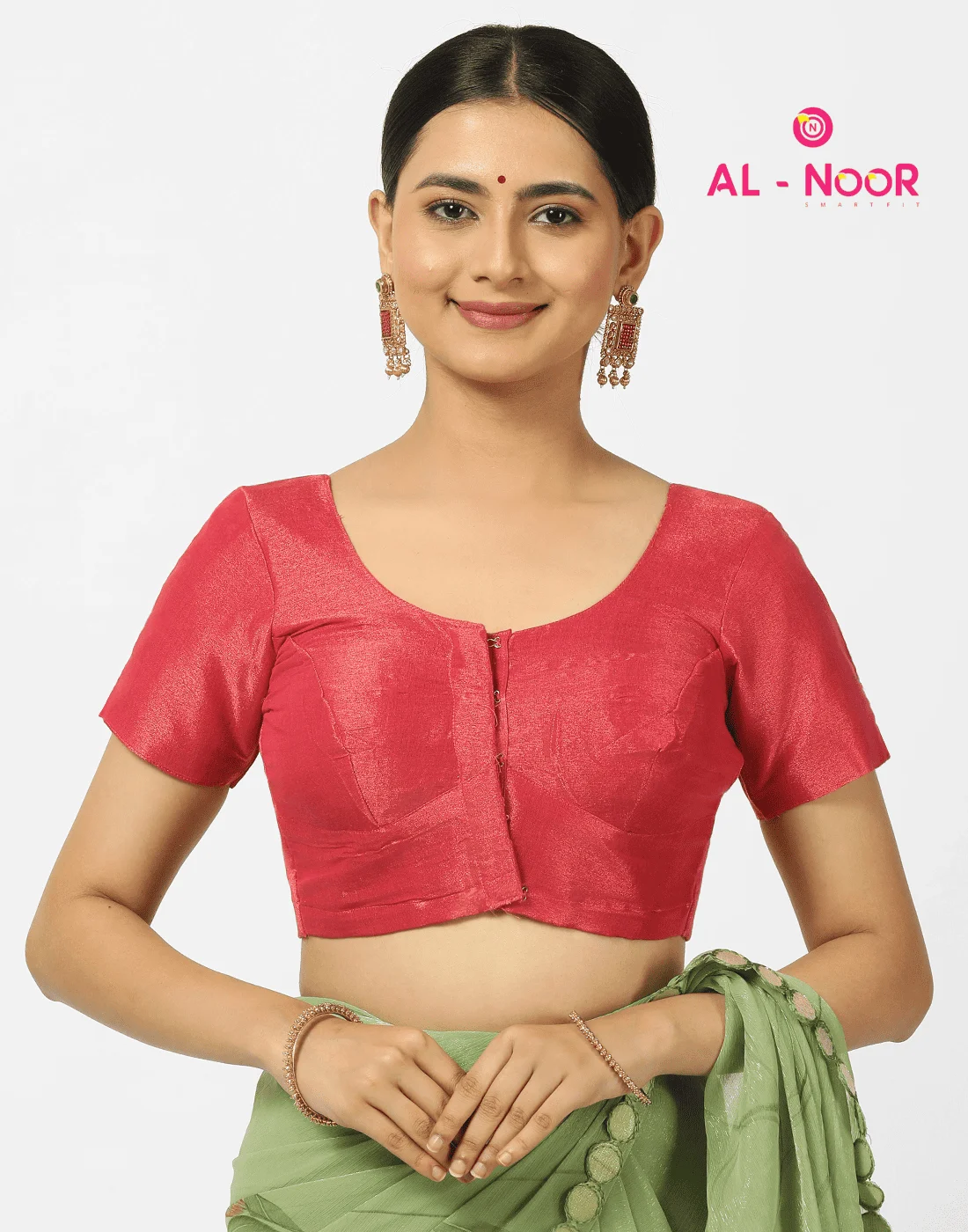 Pink Banarasi Blouse