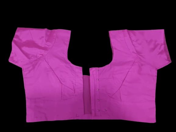 Pink Silk Cotton Blouse